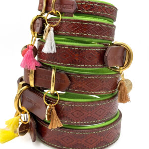 Halsband NAVAJO | Gr. S-L | brown/green