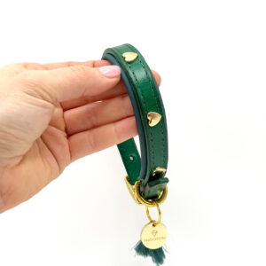 Alternative view of Halsband HEART TIMES green | Gr. S (29-35)