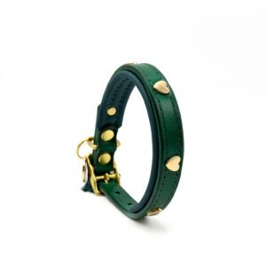 Halsband HEART TIMES green | Gr. S (29-35)