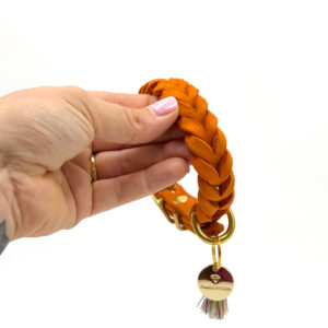 Alternative view of Halsband LACED orange | Gr. S (27-31)