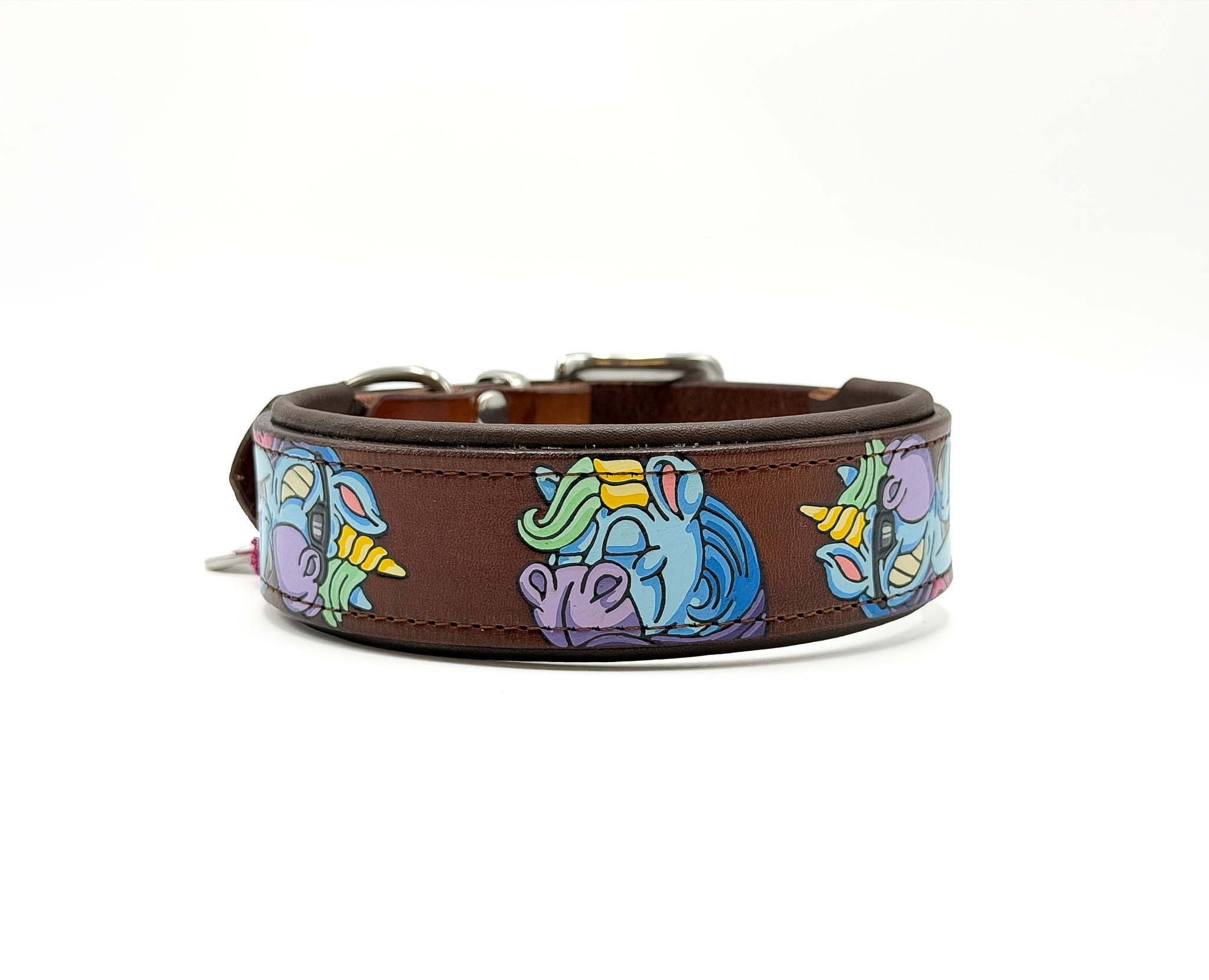 Halsband RAINBOW UNICORN | Gr. L (41-47) – Bild 2