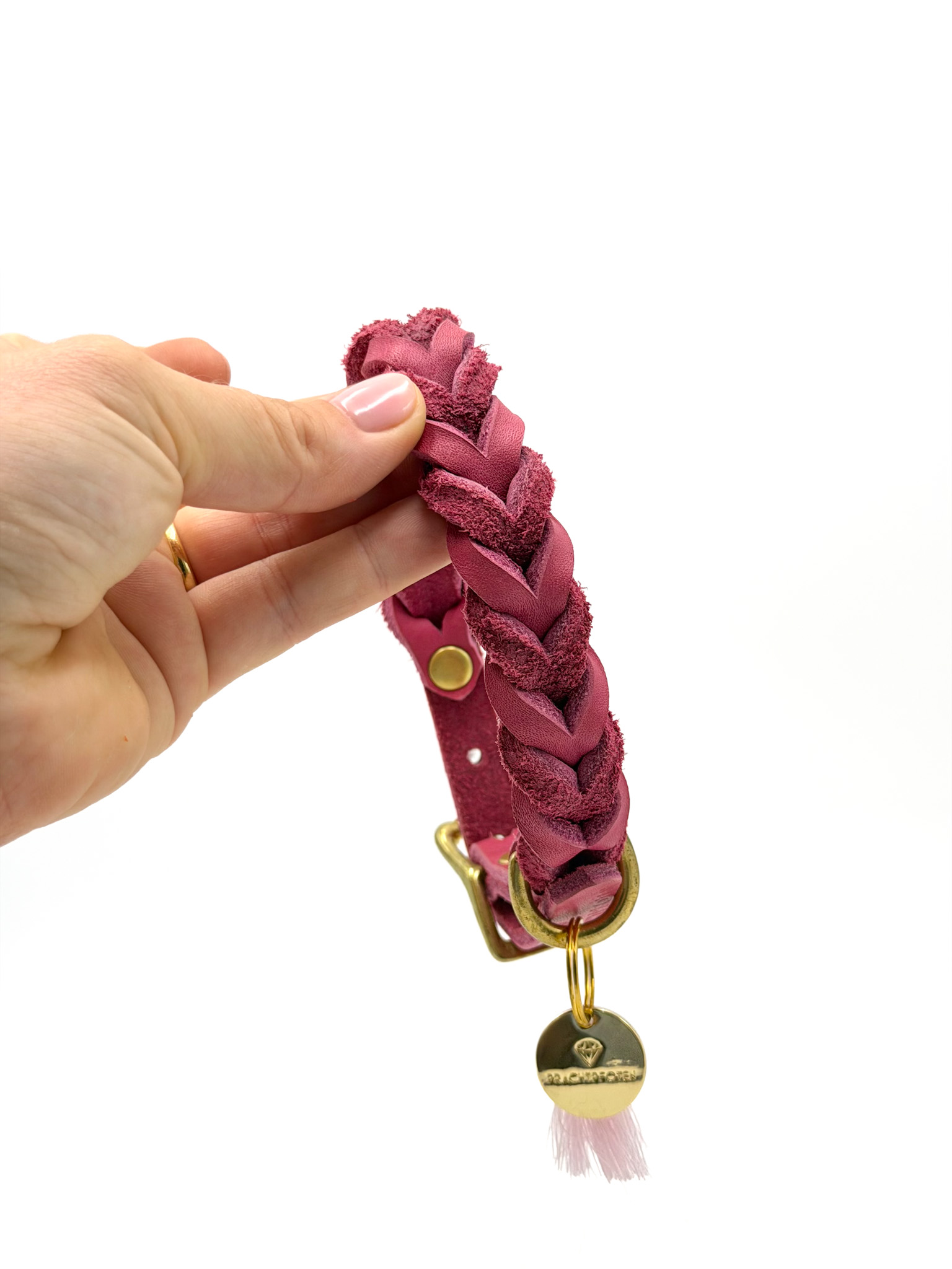 Halsband LACED pink | Gr. M (33-39) – Bild 2
