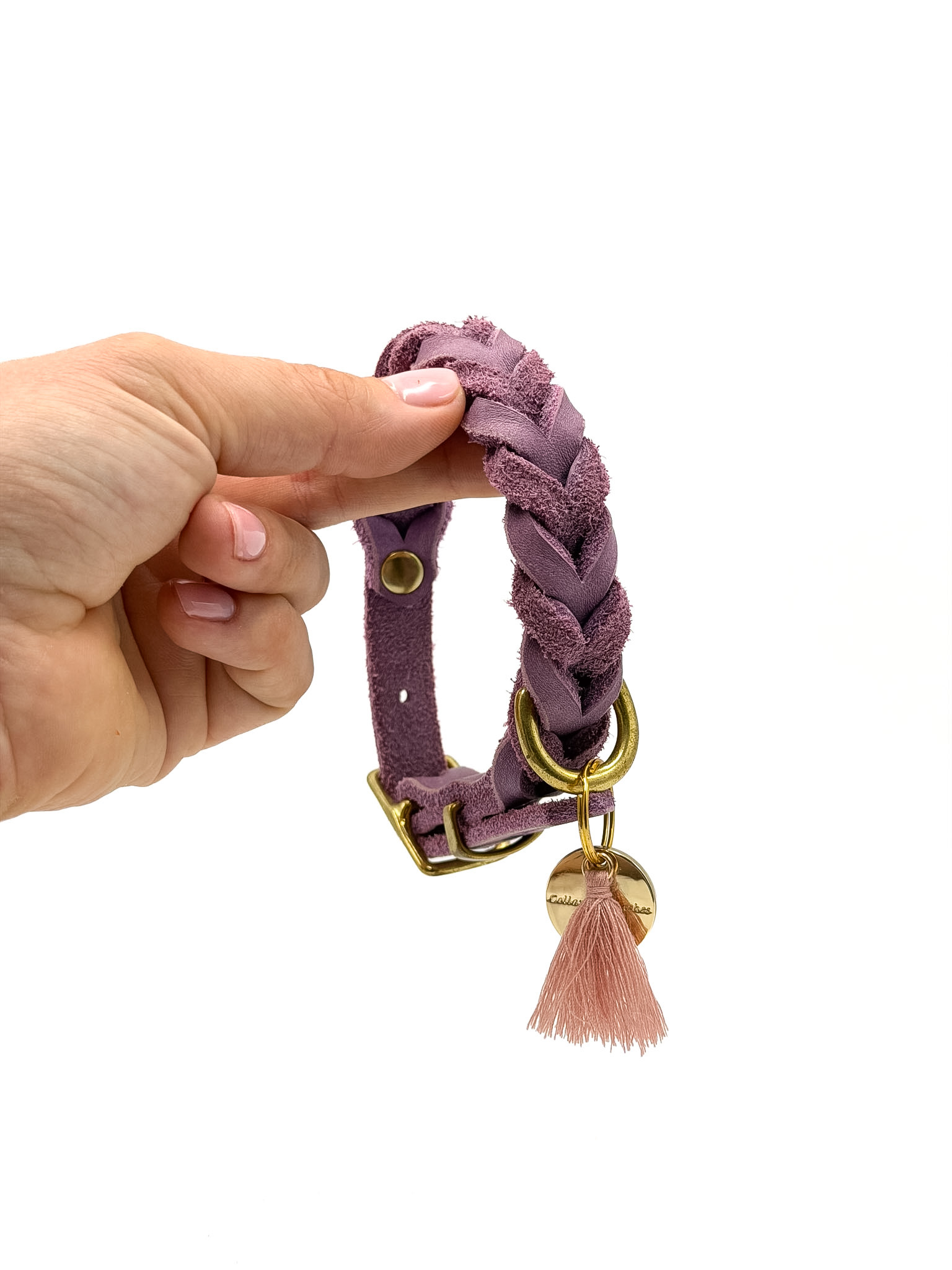 Halsband LACED lilac | Gr. S (29-35)