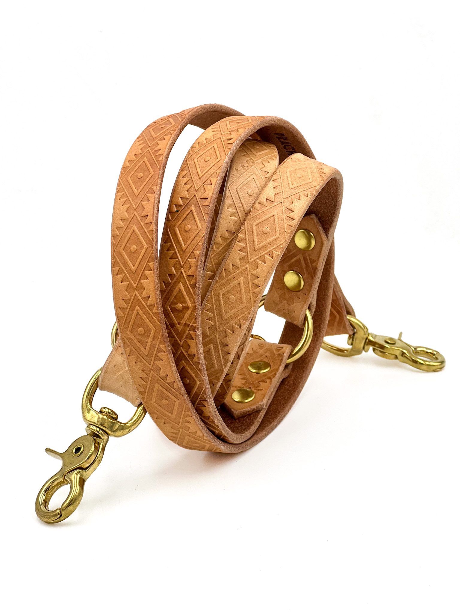Leine NAVAJO 1,5 & 2cm | FAR FAR AWAY brown/natural – Bild 3